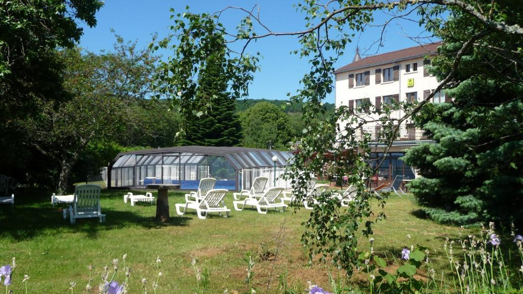 Logis La Rose Des Vents Volvic Quarto foto